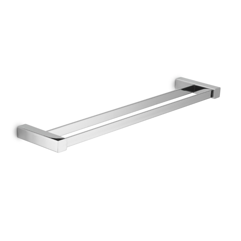 Origins Living Spluga Chrome Double Towel Rail Cut Out