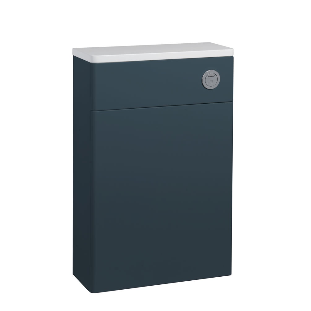 Tavistock Compass Matt Oxford Blue Back to Wall WC Unit & Worktop
