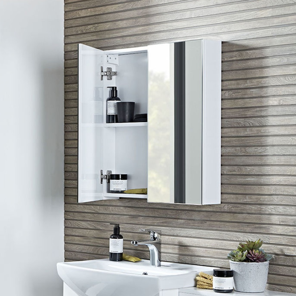 Photo of Tavistock Observe Double Door Mirror Cabinet - Lifestyle