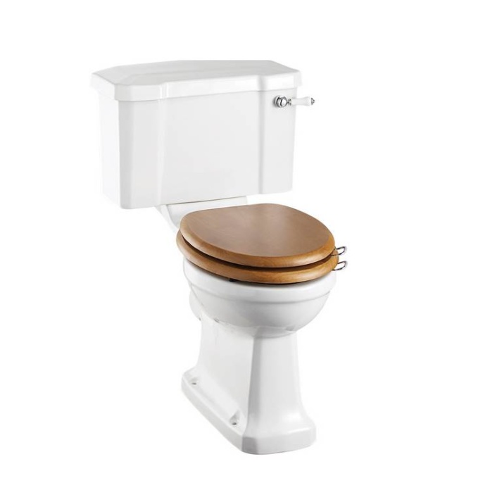 Product Cut out image of the Burlington Regal Close Coupled Toilet