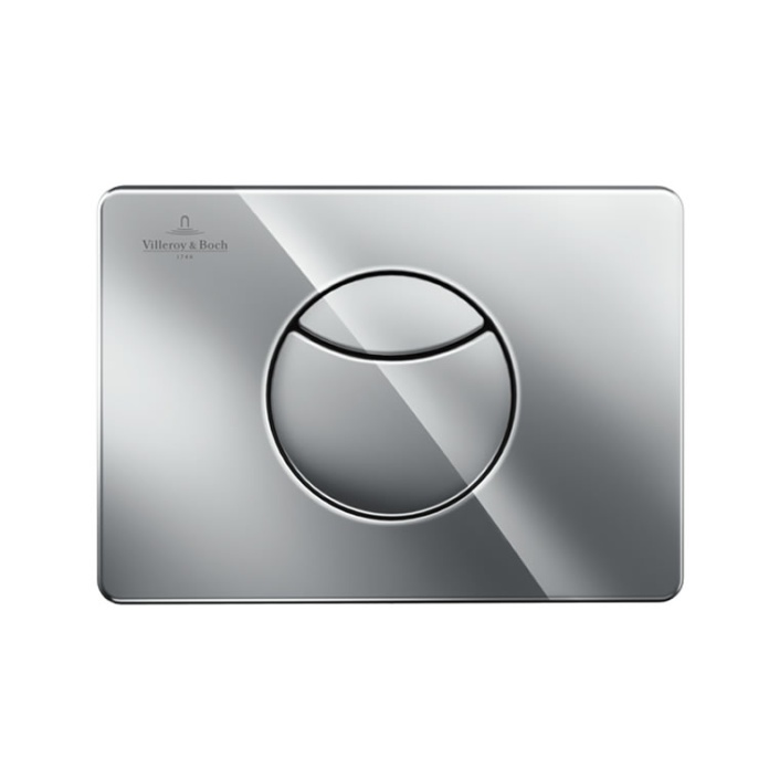 Photo of Villeroy and Boch Viconnect Chrome Dual Flush Plate