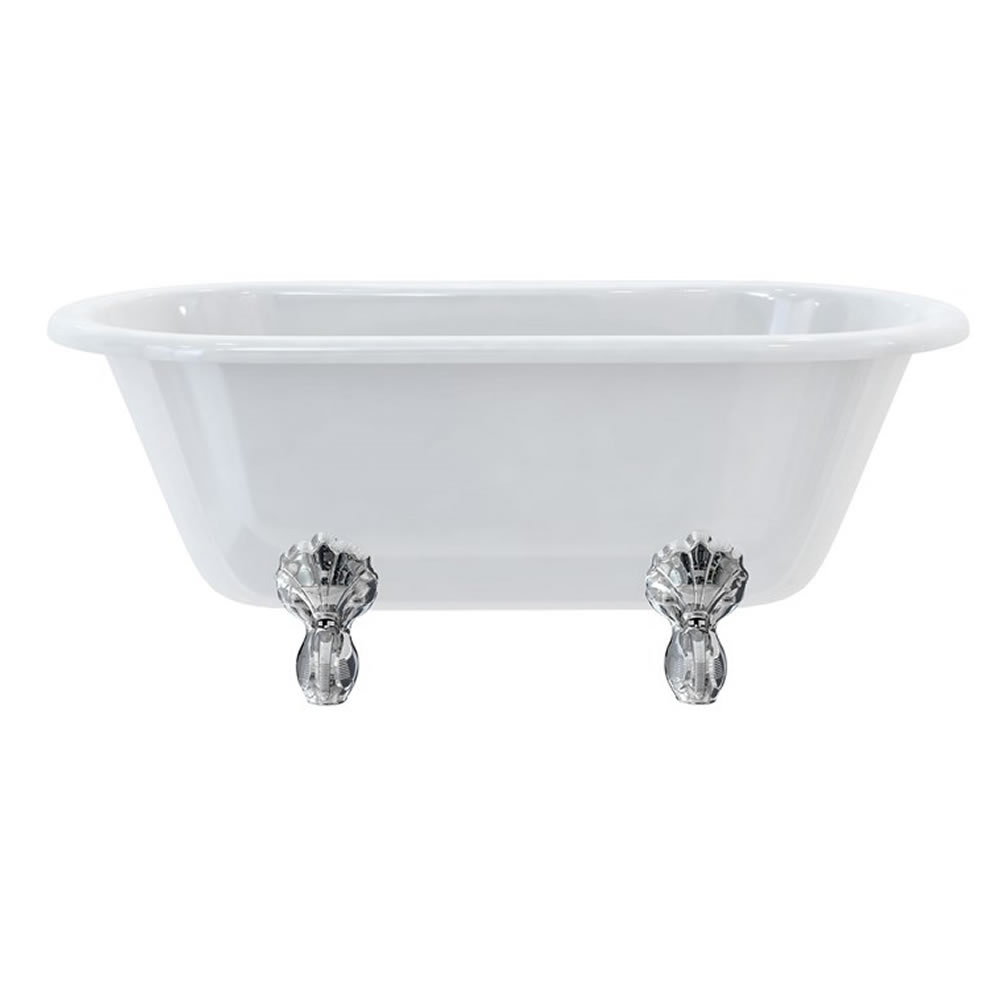 Burlington Windsor 1500mm Freestanding Bath With Chrome Claw Feet