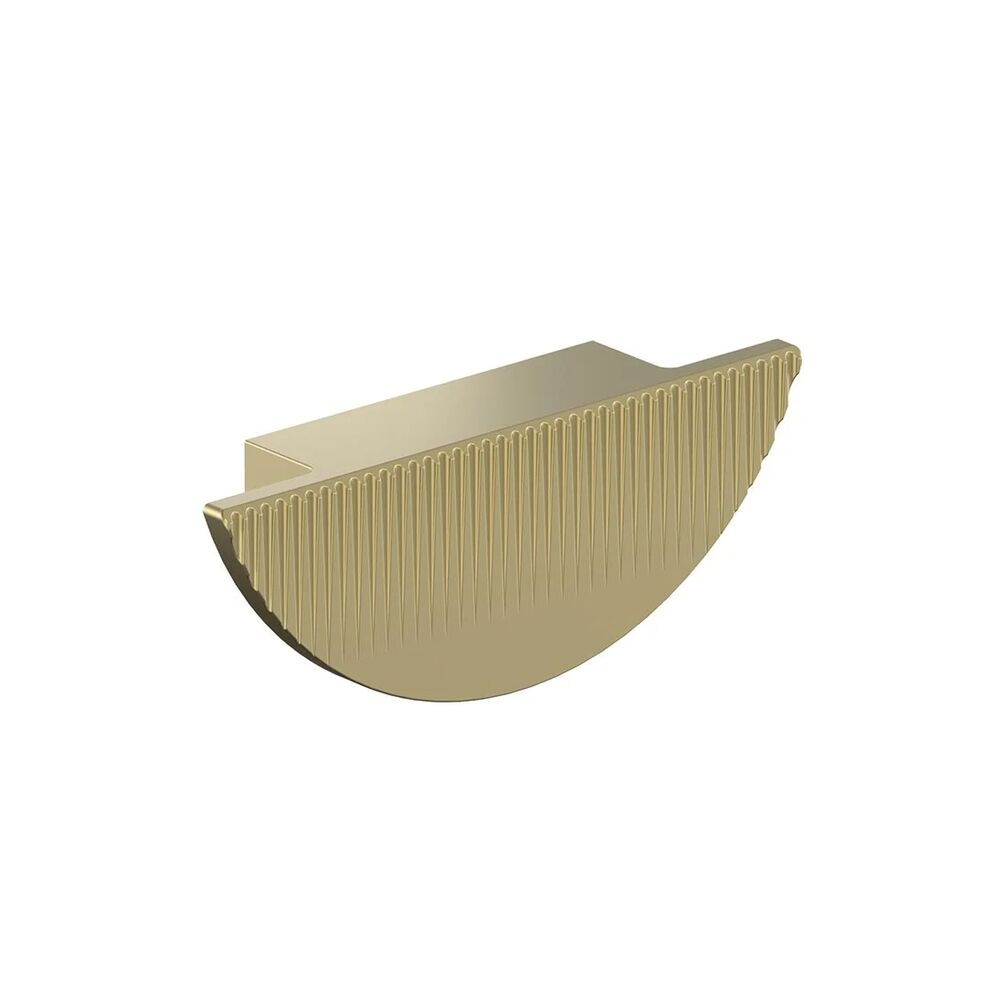 Vado Safari Satin Brass Fluted Pull Furniture Handle