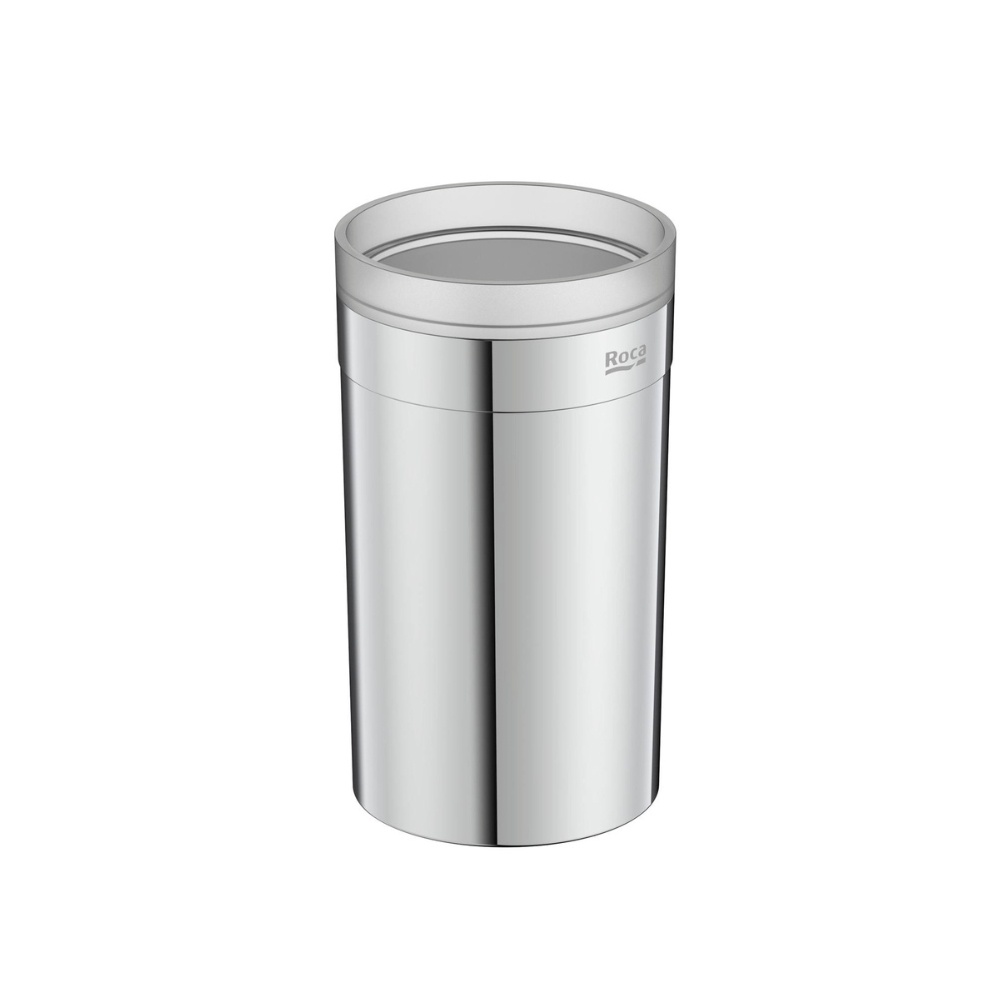 Cut out image of the Roca Victoria Chrome Freestanding Tumbler Holder