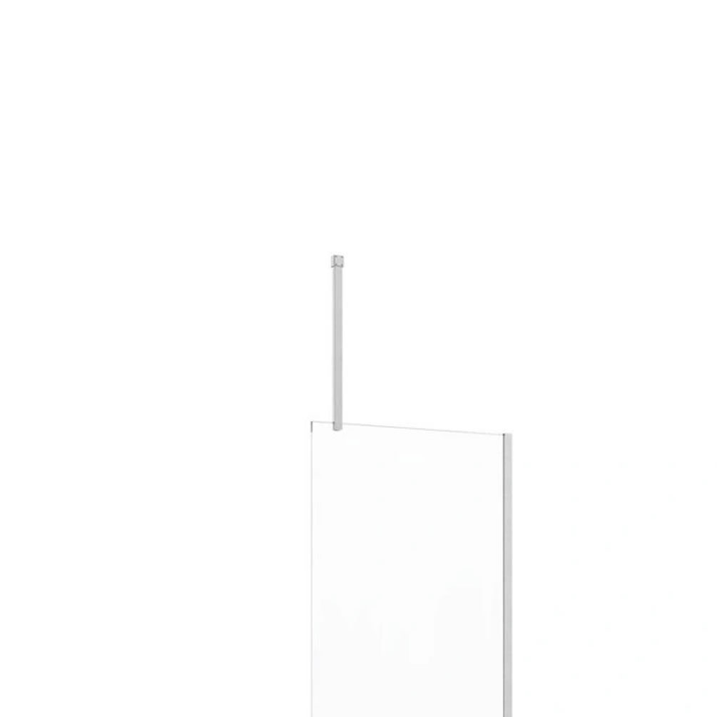 Cutout image of Crosswater Brushed Stainless Steel Glass-to-Ceiling Bracing Bar