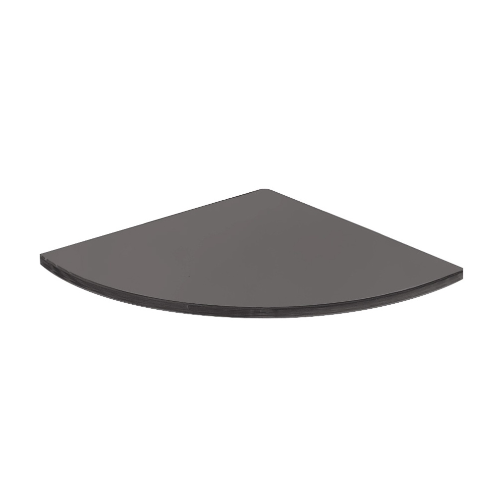 Origins Living Black Corner SHelf cut out without brackets