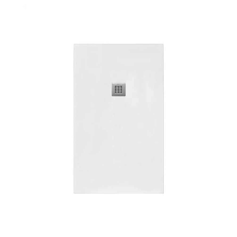 Cutout image of Tissino Giorgio2 White Slate 1900 x 750mm Stone Resin Rectangular Shower Tray