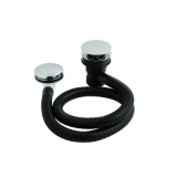 Cutout image of BC Sanitan Chrome Concealed Click Clack Bath Waste & Overflow