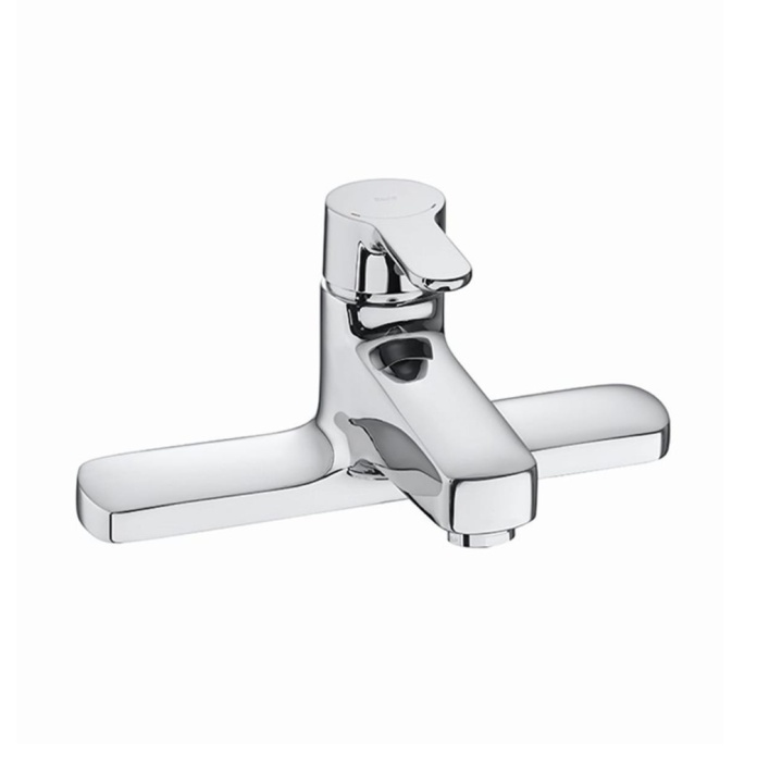 Roca L20 Chrome Deck Mounted Bath Filler | Sanctuary