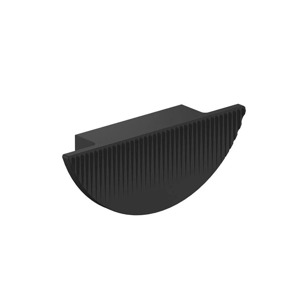 Vado Safari Matt Black Fluted Pull Furniture Handle