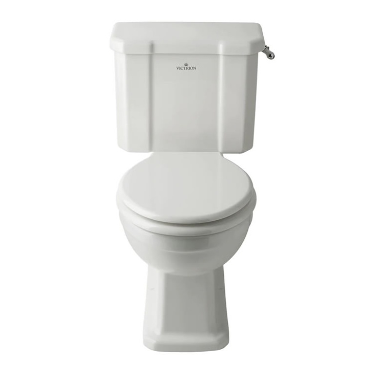 Bayswater Victrion Close Coupled Toilet, Cistern & Seat Sanctuary