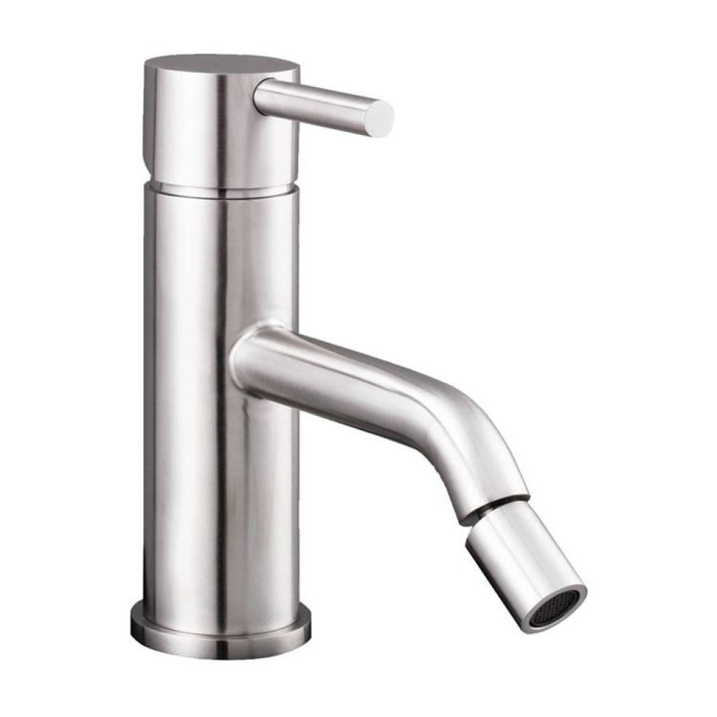 Photo of JTP Inox Brushed Stainless Steel Single Lever Bidet Mixer Cutout