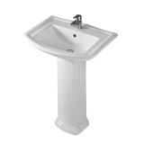 Rak Washington 650mm Basin & Pedestal - Image 1