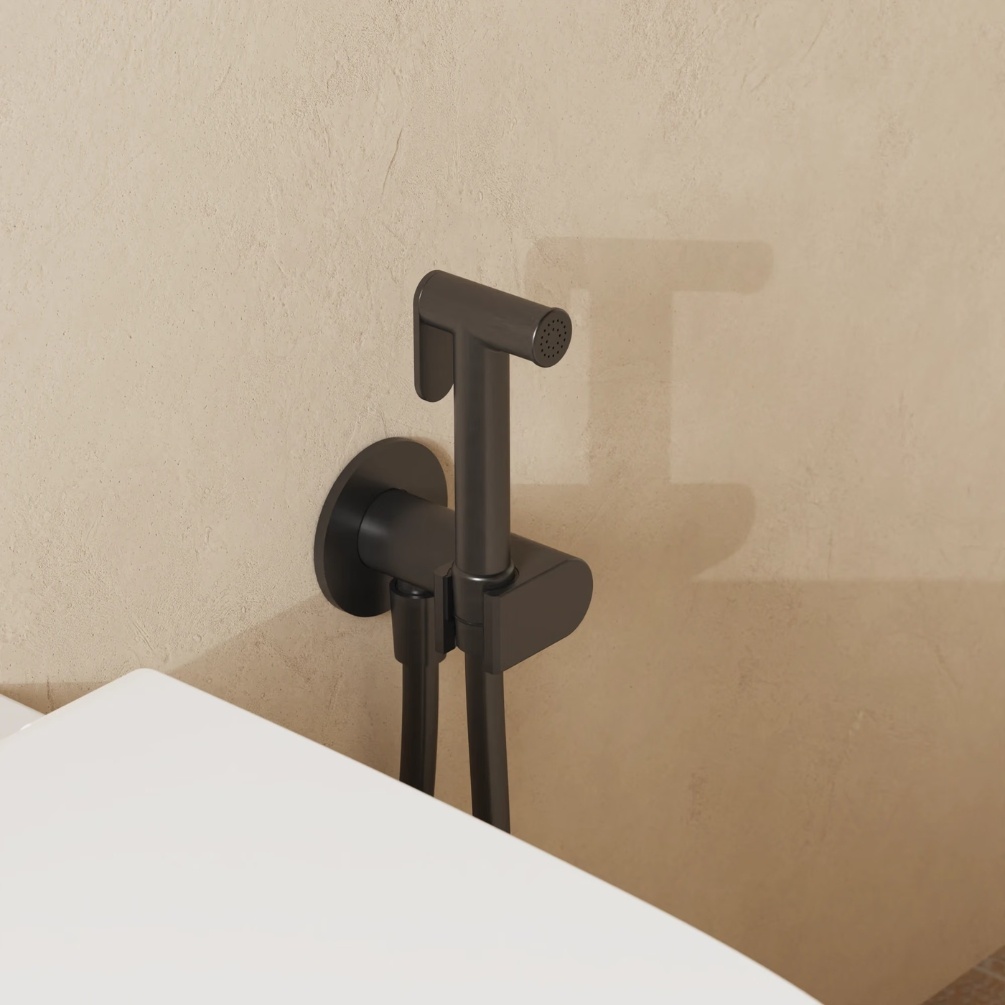 Crosswater Slate Douche Set with Handset & Holder