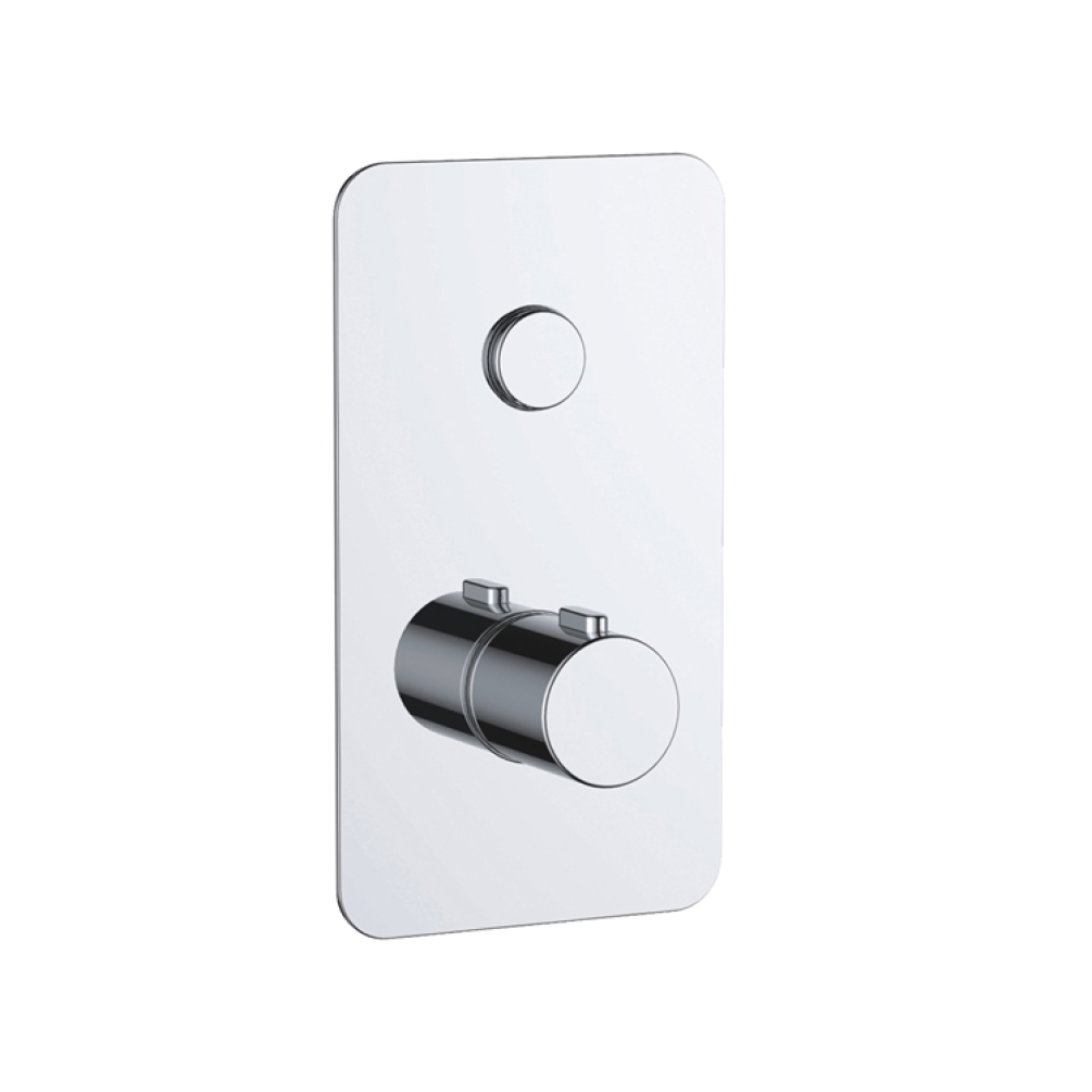 Photo of JTP Hugo Touch Single Outlet Push Button Shower Valve Cutout