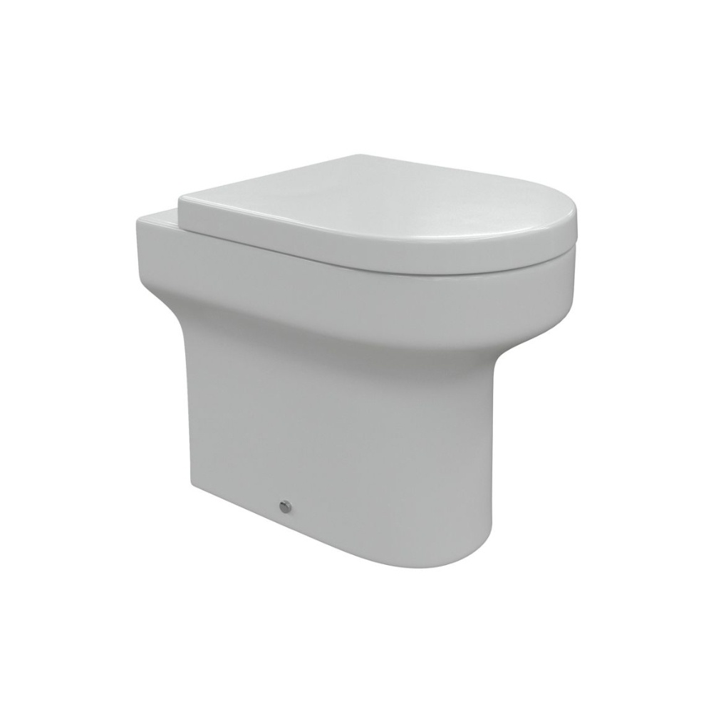 cut out image of apex globe back to wall toilet and seat