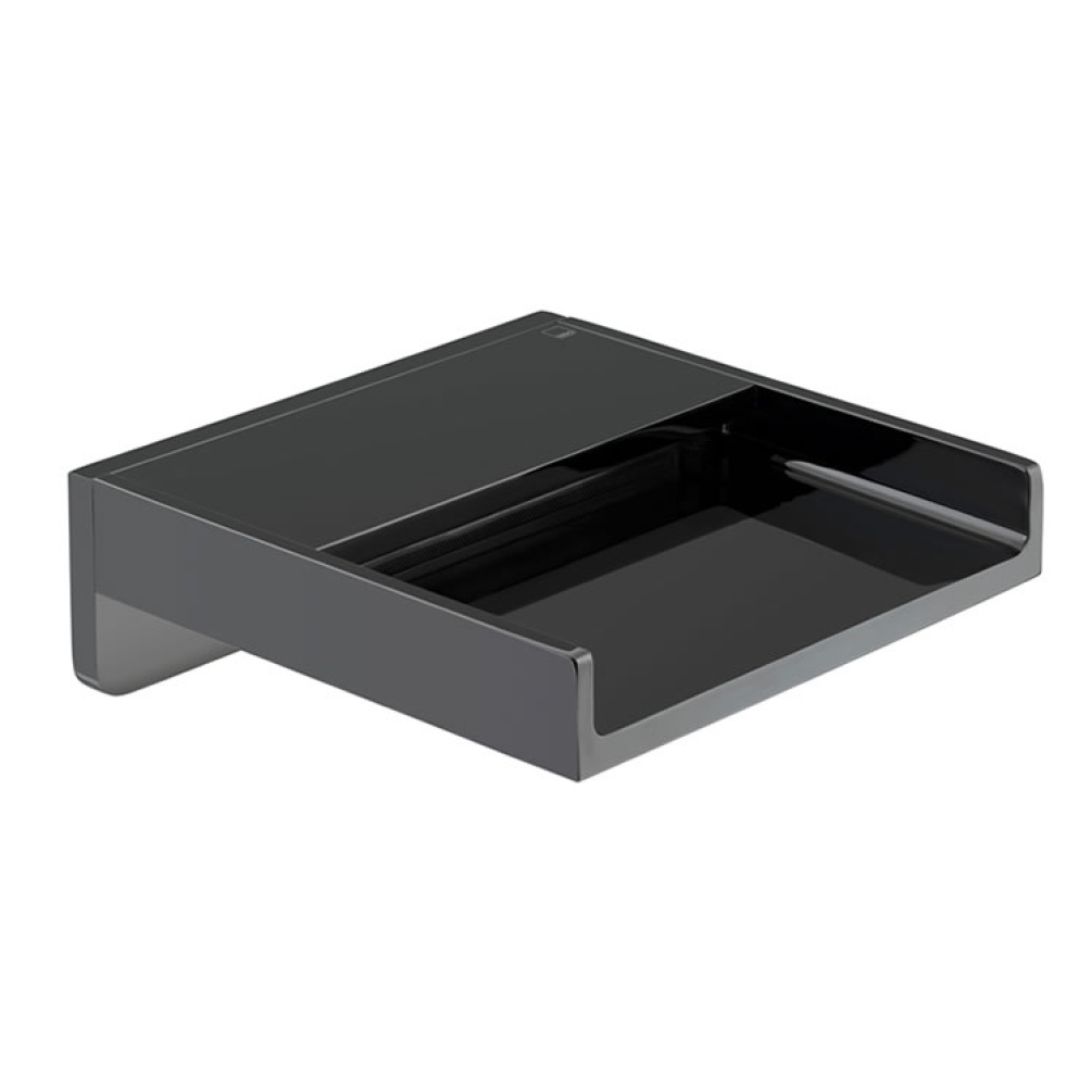 Cutout image of Vado Omika Noir Waterfall Bath Spout