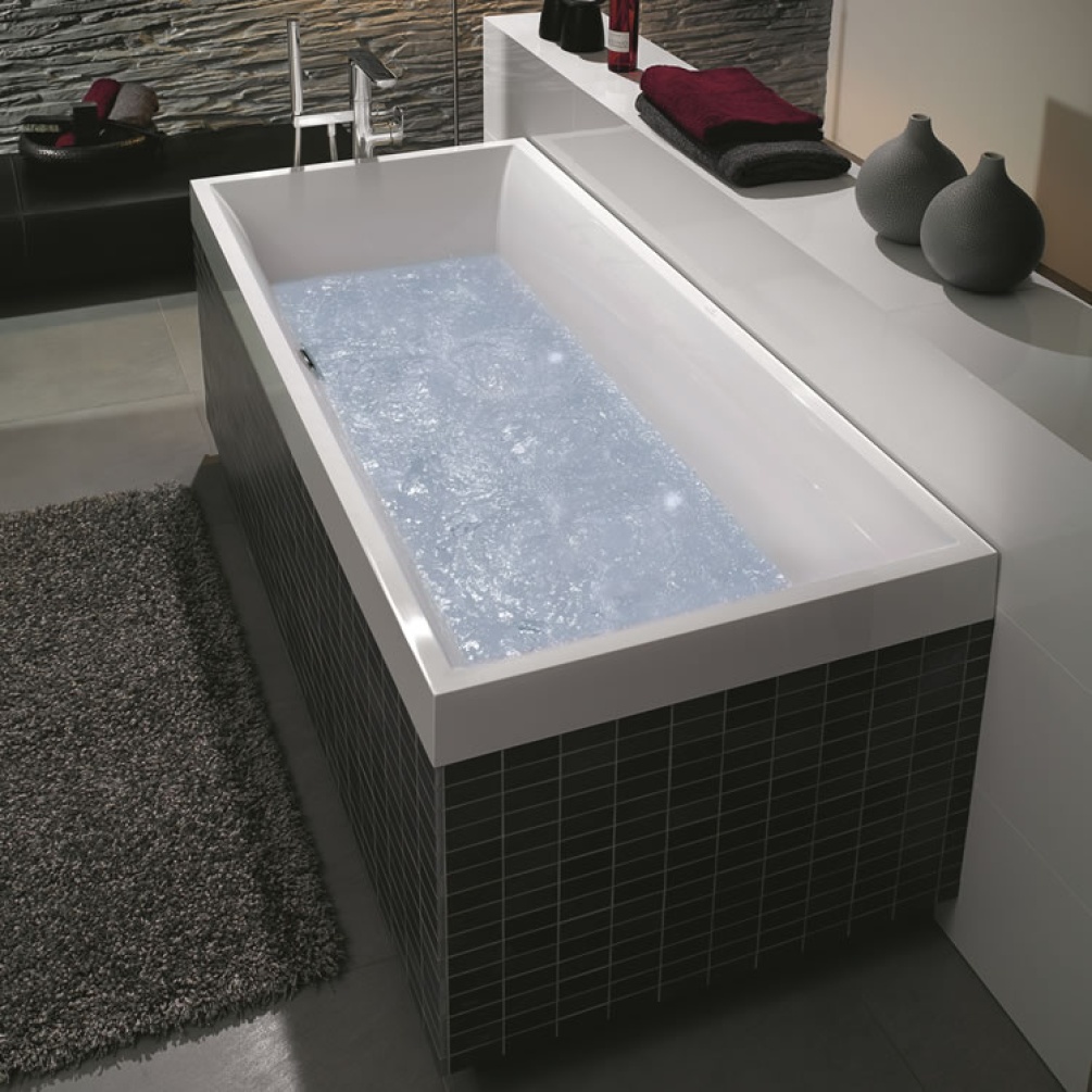 Lifestyle image of Villeroy & Boch Squaro 1800 x 800 Double Bath
