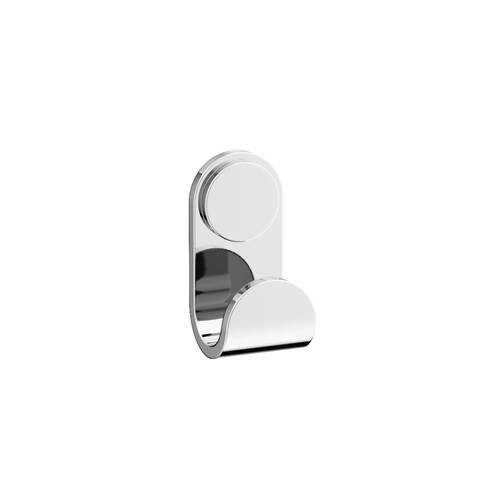 Cutout image of Crosswater Velo Chrome Robe Hook