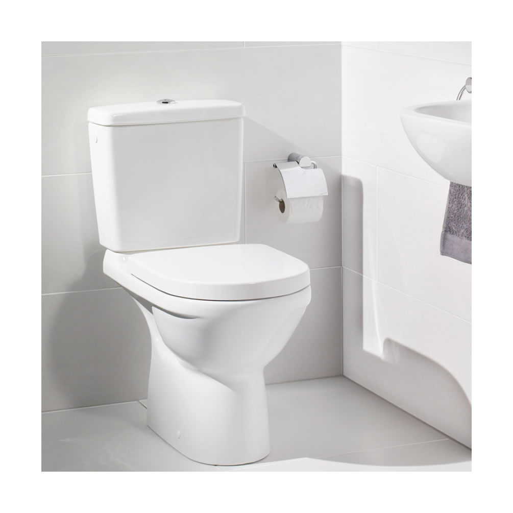 V&B O.Novo Side Inlet Compact Close-Coupled WC | Sanctuary