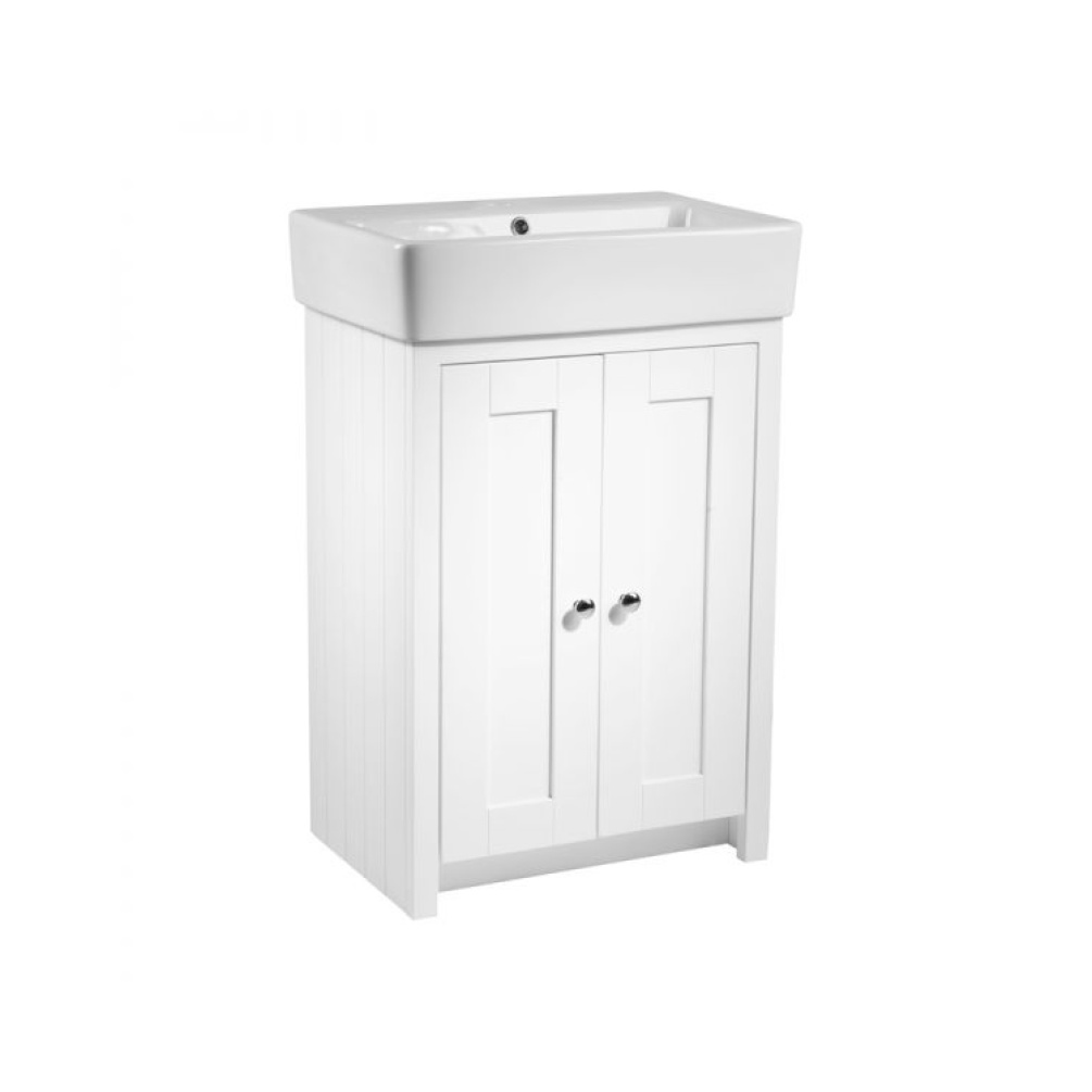 Photo of Tavistock Lansdown 550mm Linen White Freestanding Unit & Basin