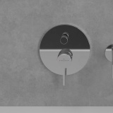 Lifestyle image of Villeroy & Boch Dawn Chrome Dual Outlet Bath/Shower Valve