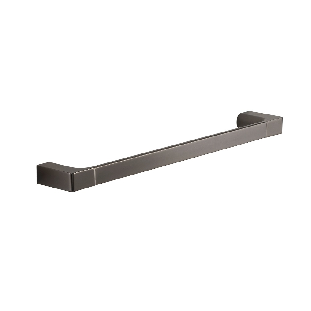 Close up product image of the Origins Living Pirenei Gunmetal 450mm Towel Rail