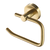 Photo of JTP Vos Brushed Brass Toilet Roll Holder Cutout