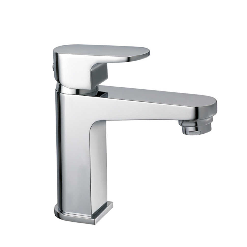 JTP Base Mini Single Lever Basin Mixer With Click Clack Waste