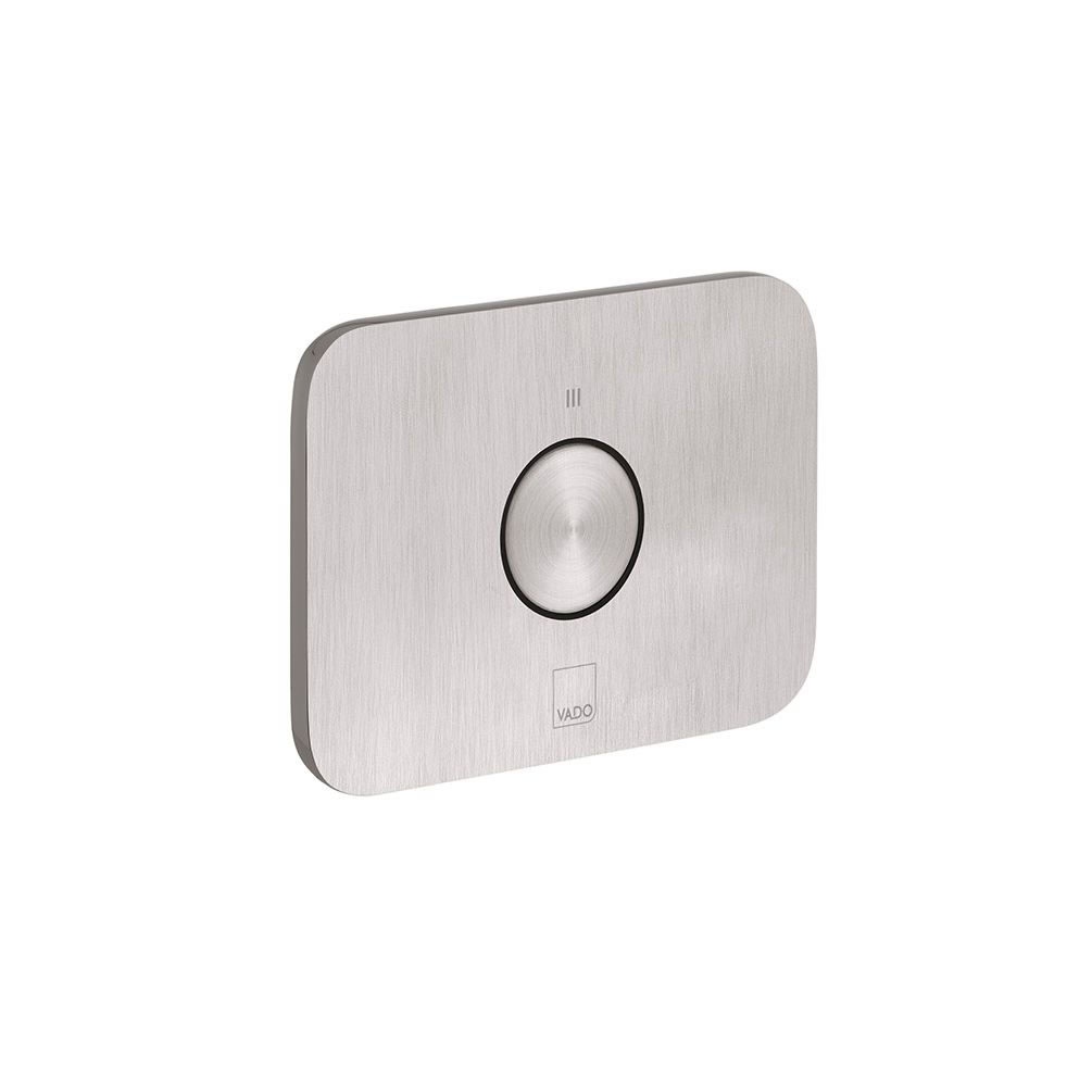 Cutout image of Vado Zone Brushed Nickel Horizontal Additional Outlet