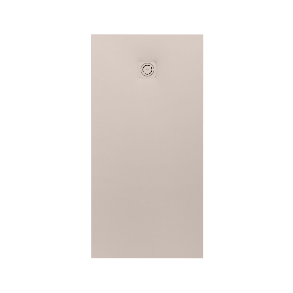 Image of the Roca Terran-N Stonex 1200mm x 800mm Beige Shower Tray with Waste