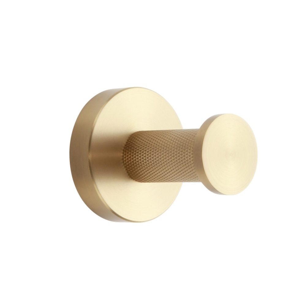 Photo of Origins Living Turner Hook in Brushed Brass