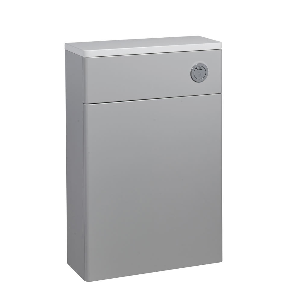 Tavistock Compass Gloss Light Grey Back to Wall WC Unit & Worktop