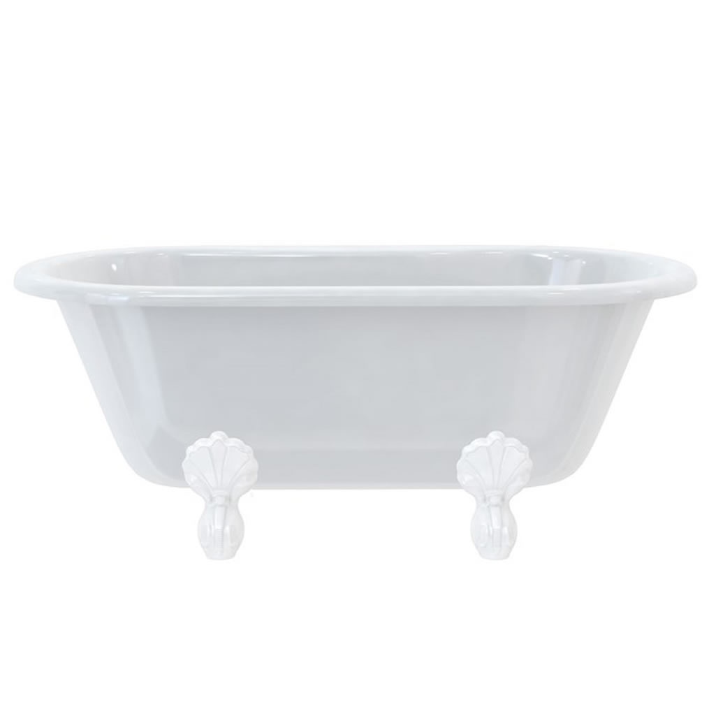 Burlington Windsor 1500mm Freestanding Bath With White Claw Feet