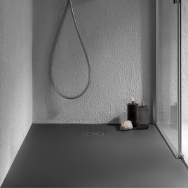 Lifestyle image of the Roca Terran-N Shower Tray