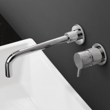 Photo of Crosswater MPRO Chrome Basin 2 Hole Set