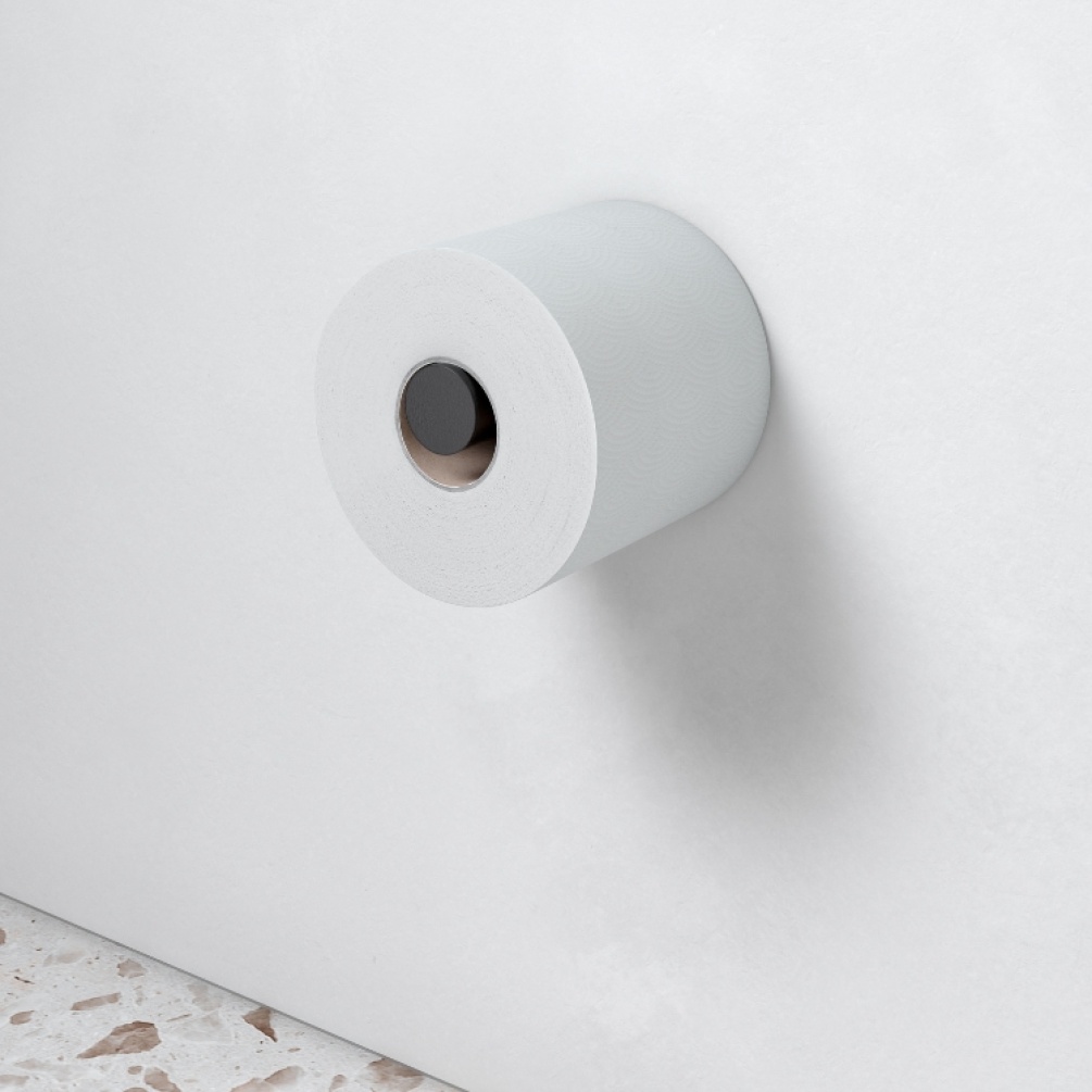 SeaTeak Toilet Paper Holder – Aus 100% Massivem Teak, Mit Federbeladenem Stab