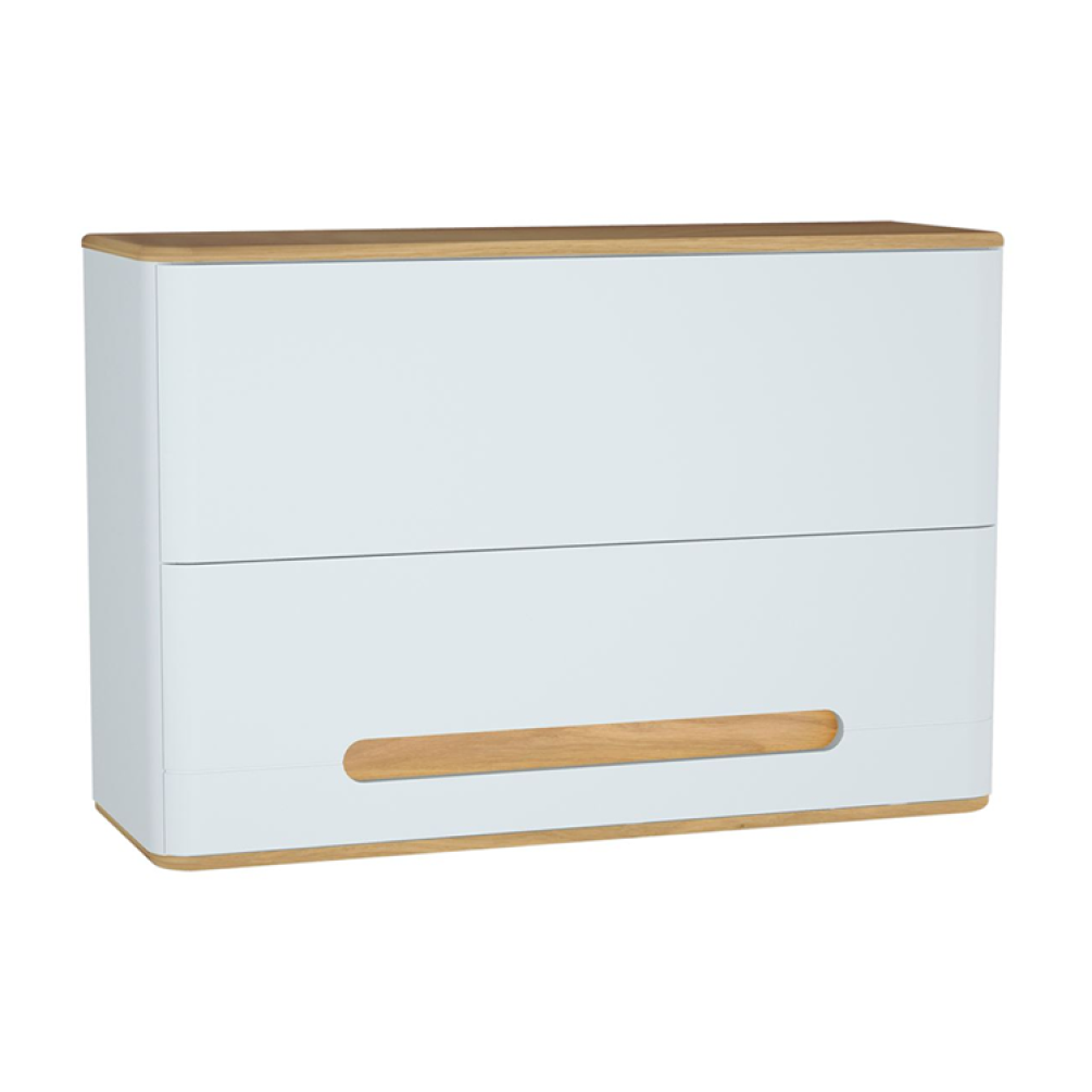 Photo of Vitra Sento Matt White Wall Cabinet Cutout