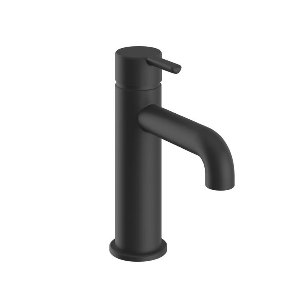 Heritage Dartmouth Matt Black Basin Mixer