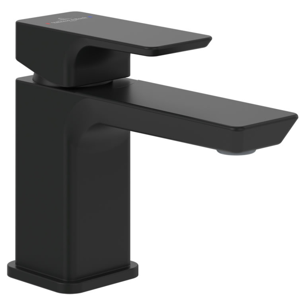 Cutout image of Villeroy & Boch Subway 3.0 Matt Black Basin Mixer