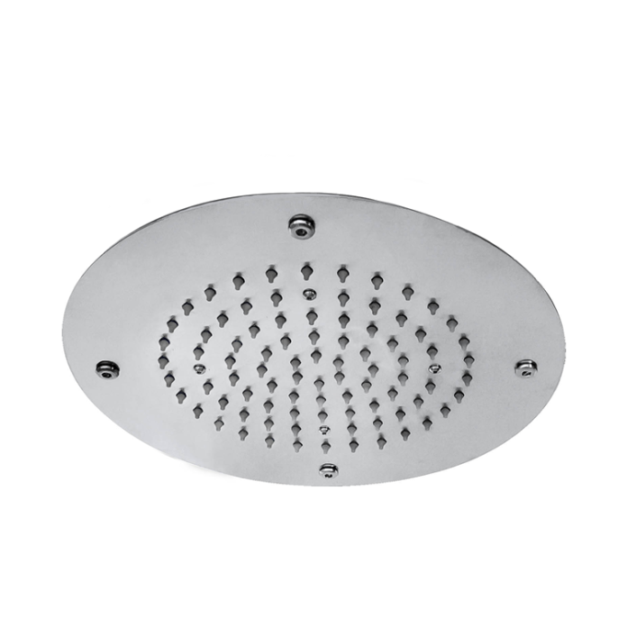 Photo of JTP Inox Brushed Stainless Steel 300mm Overhead Ceiling Shower Head Cutout
