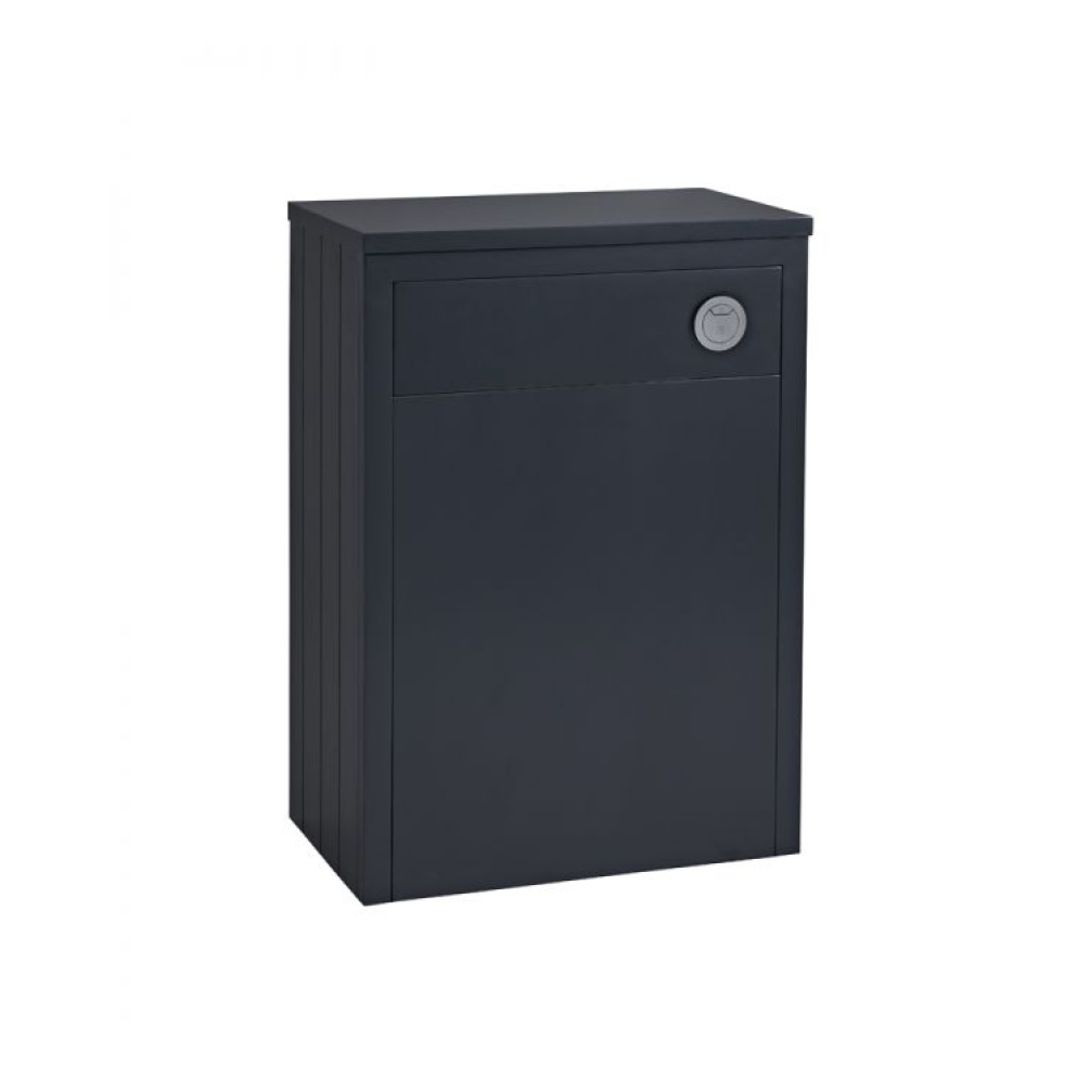 Tavistock Lansdown Back to Wall Matt Dark Grey WC Unit & Worktop