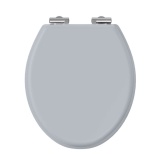 Burlington Guild Classic Grey Soft Close Toilet Seat