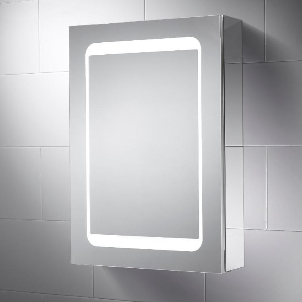 Close up product image of Sensio Belle Dual Lit LED Mirror Cabinet SE30796C0 when closed
