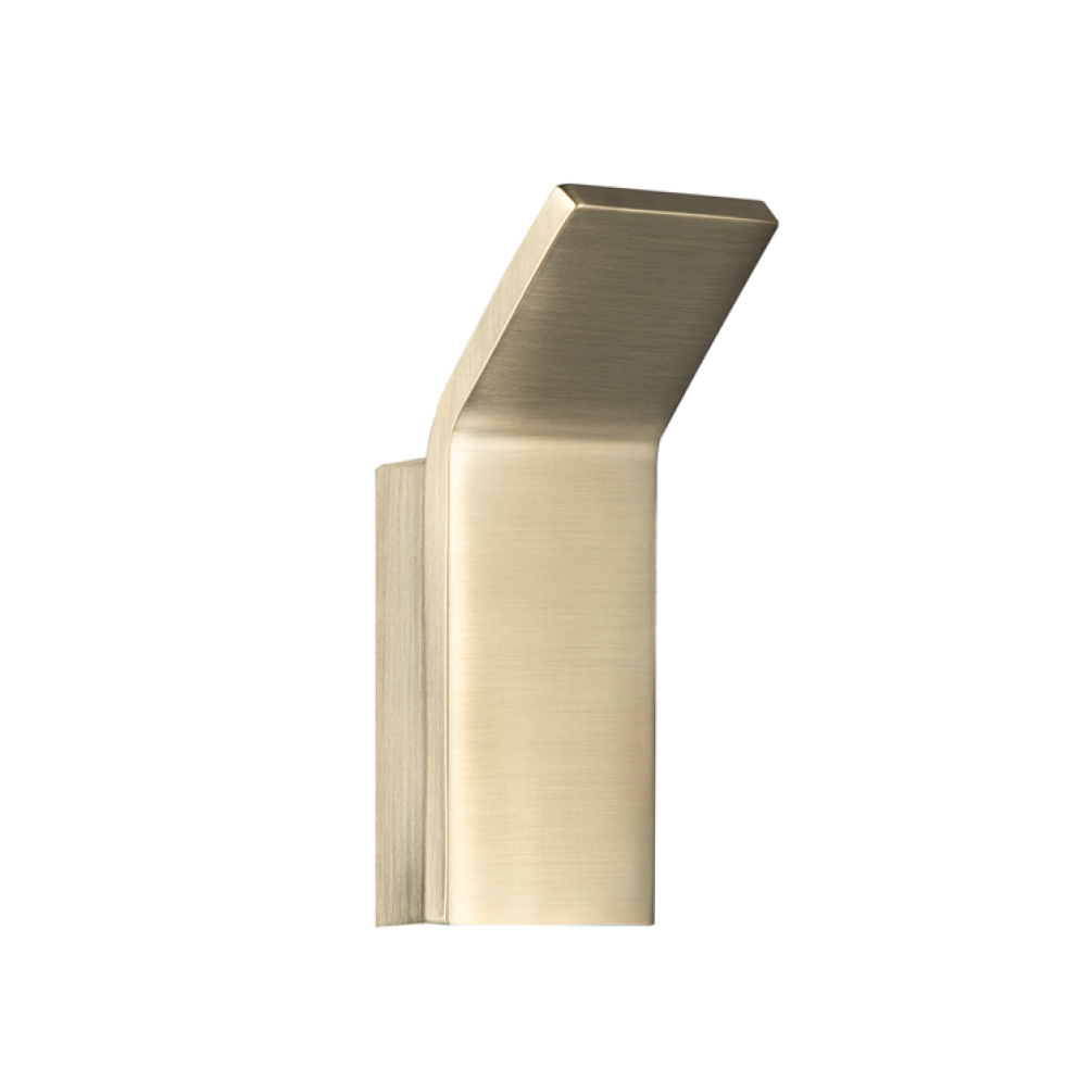 Photo of JTP Hix Brushed Brass Robe Hook Cutout