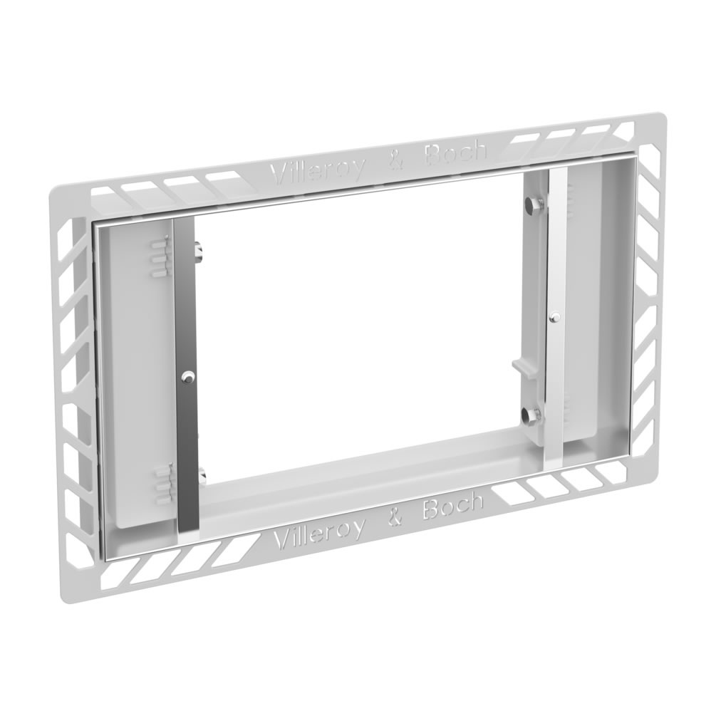 Cutout image of Villeroy & Boch ViConnect flush plate installation kit