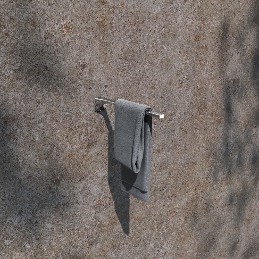 KEUCO Aveno 340mm Chrome Single Towel Rail Lifestyle