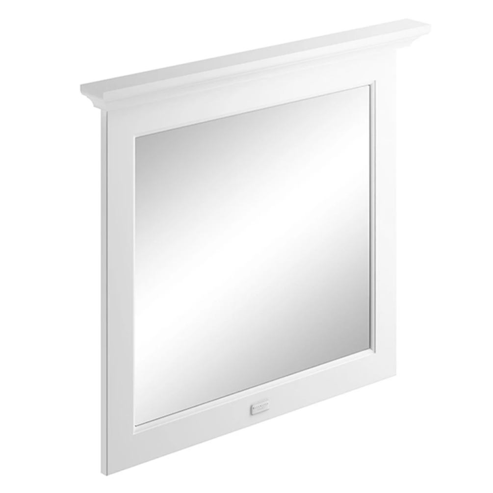 Photo of Bayswater Pointing White 800mm Flat Bathroom Mirror