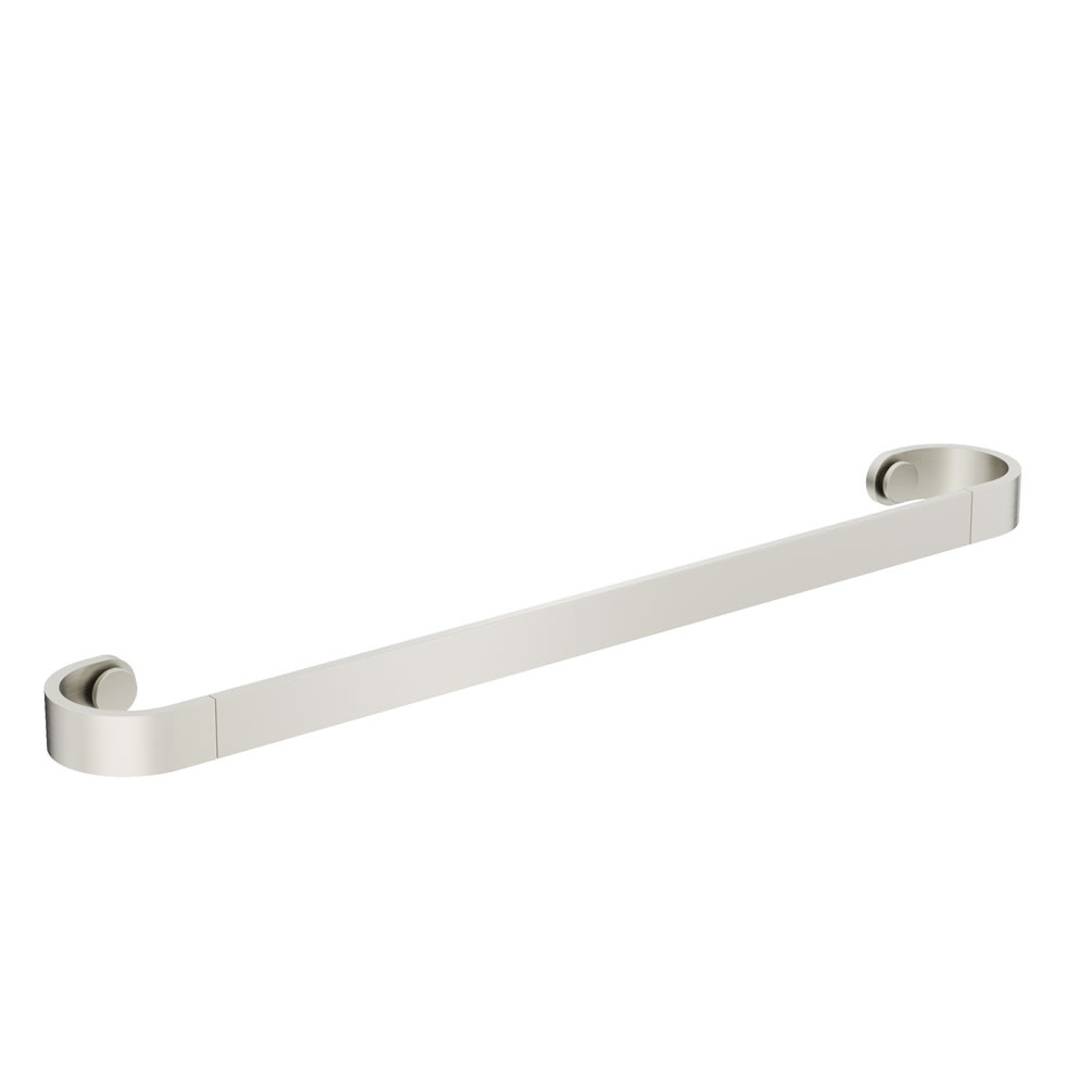 Cutout image of Crosswater Velo Brushed Stainless Steel 600mm Towel Rail