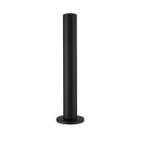 Product Cut out image of the JTP Vos Matt Black Pullout Shower Handset